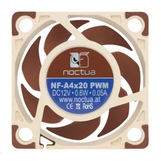 NOCTUA Ventilátor NF-A4x20-PWM, 40mm, hnědá NOCTUA Ventilátor NF-A4x20-PWM, 40mm, hnědá