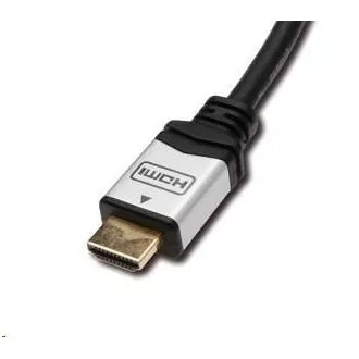 PREMIUMCORD Kabel HDMI A - HDMI A M/M 2m zlacené a kovové HQ konektory, 4K PREMIUMCORD Kabel HDMI A - HDMI A M/M 2m zlacené a kovové HQ konektory, 4K