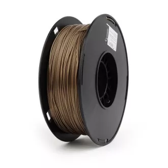 GEMBIRD Tisková struna (filament) PLA PLUS, 1, 75mm, 1kg, zlatá metalická GEMBIRD Tisková struna (filament) PLA PLUS, 1, 75mm, 1kg, zlatá metalická