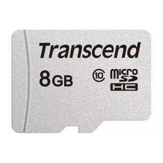 TRANSCEND MicroSDHC karta 8GB 300S, Class 10, bez adaptéru TRANSCEND MicroSDHC karta 8GB 300S, Class 10, bez adaptéru