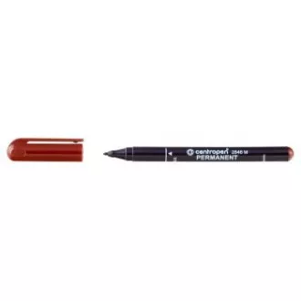 Popisovač Centropen 2846 permanent hnědý válcový hrot 1mm Popisovač Centropen 2846 permanent hnědý válcový hrot 1mm