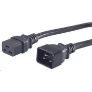 PREMIUMCORD Kabel napájecí 230V/16A prodlužovací 1, 5m (konektory IEC 320 C19 - IEC 320 C20)