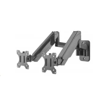 MANHATTAN Nástěnný držák LCD/ TV, kloubový, dve pohyblivé ramená (17"-32") MANHATTAN Nástěnný držák LCD/ TV, kloubový, dve pohyblivé ramená (17"-32")