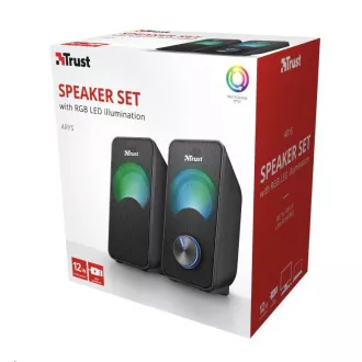 TRUST Arys Compact RGB 2.0 Speaker Set TRUST Arys Compact RGB 2.0 Speaker Set
