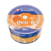 VERBATIM DVD-R (50-Pack) 16x WRAP 4.7GB MATT