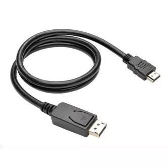 C-TECH kabel DisplayPort/HDMI, 2m, černý C-TECH kabel DisplayPort/HDMI, 2m, černý