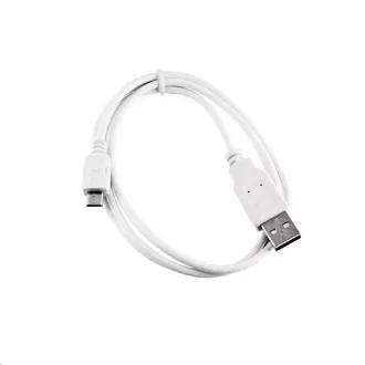 C-TECH kabel USB 2.0 AM/Micro, 2m, bílý C-TECH kabel USB 2.0 AM/Micro, 2m, bílý