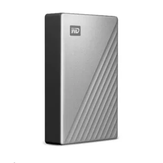 WD My Passport Ultra 4TB, Externí HDD, USB-C 3.0, stříbrná