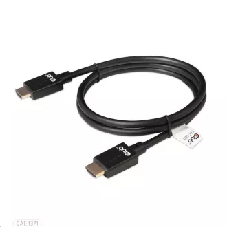 Club3D Kabel Ultra Rychlý HDMI™ Certifikovaný 4K 8K60Hz 48Gbps (M/M), 1m, 30 AWG Club3D Kabel Ultra Rychlý HDMI™ Certifikovaný 4K 8K60Hz 48Gbps (M/M), 1m, 30 AWG