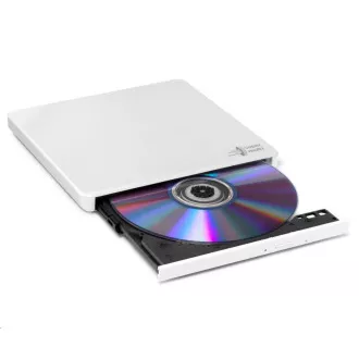 HITACHI LG - externí mechanika DVD-W/CD-RW/DVD±R/±RW/RAM GP60NW60, Slim, White, box+SW HITACHI LG - externí mechanika DVD-W/CD-RW/DVD±R/±RW/RAM GP60NW60, Slim, White, box+SW