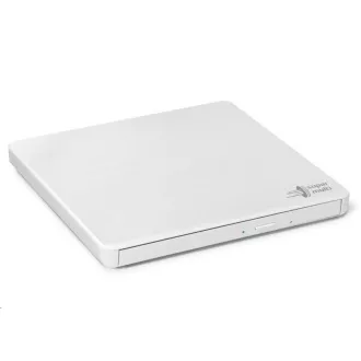 HITACHI LG - externí mechanika DVD-W/CD-RW/DVD±R/±RW/RAM GP60NW60, Slim, White, box+SW HITACHI LG - externí mechanika DVD-W/CD-RW/DVD±R/±RW/RAM GP60NW60, Slim, White, box+SW