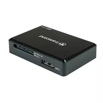 TRANSCEND Card Reader RDC8K2, USB 3.1 Gen1 All-in-1 Multi Card Reader, Type C TRANSCEND Card Reader RDC8K2, USB 3.1 Gen1 All-in-1 Multi Card Reader, Type C
