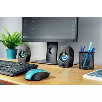 TRUST Gemi RGB 2.0 Speaker Set - černý