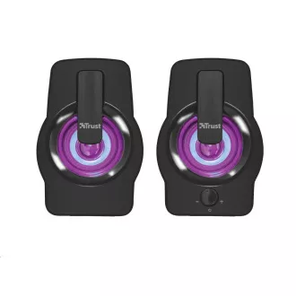 TRUST Gemi RGB 2.0 Speaker Set - černý