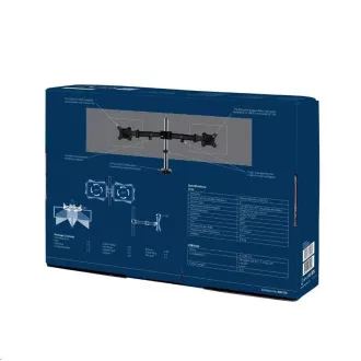 ARCTIC stolní držák Z2 (Gen3) pro 2x LCD do 34", nosnost 2x15kg, 4x USB HUB, černý (black) ARCTIC stolní držák Z2 (Gen3) pro 2x LCD do 34", nosnost 2x15kg, 4x USB HUB, černý (black)