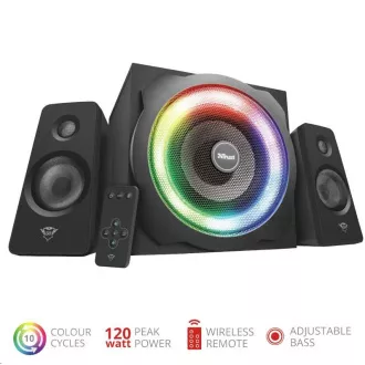 TRUST Reproduktory GXT 629 Tytan RGB Illuminated 2.1 Speaker Set TRUST Reproduktory GXT 629 Tytan RGB Illuminated 2.1 Speaker Set