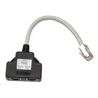 Adaptér (AD-4W) rozdvojka RJ45, 1x8p8c/2x8p4c, PC-PC, stíněný Adaptér (AD-4W) rozdvojka RJ45, 1x8p8c/2x8p4c, PC-PC, stíněný