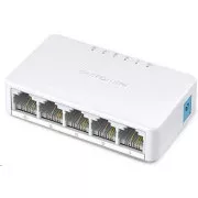 MERCUSYS switch MS105 (5x100Mb/s, fanless)