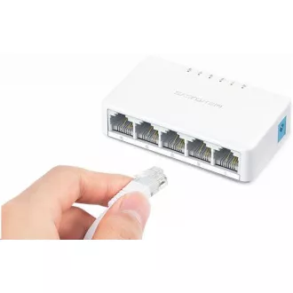 MERCUSYS switch MS105 (5x100Mb/s, fanless) MERCUSYS switch MS105 (5x100Mb/s, fanless)
