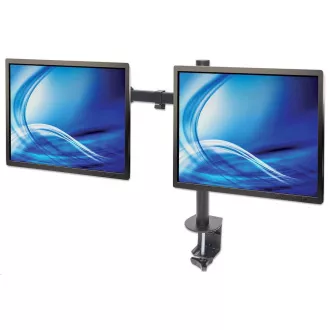 MANHATTAN stolní držák pro 2xLCD, 13" až 32", černý MANHATTAN stolní držák pro 2xLCD, 13" až 32", černý