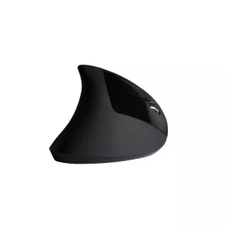 C-TECH myš VEM-09, vertikální, bezdrátová, 6 tlačítek, černá, USB nano receiver C-TECH myš VEM-09, vertikální, bezdrátová, 6 tlačítek, černá, USB nano receiver