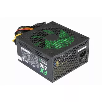 EVOLVEO FX 500, zdroj 500W ATX, 14cm, tichý, 80+ White, záruka 3 roky, černý EVOLVEO FX 500, zdroj 500W ATX, 14cm, tichý, 80+ White, záruka 3 roky, černý