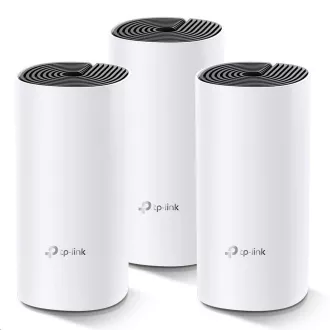 TP-Link Deco M4(3-pack) WiFi5 Mesh (AC1200, 2, 4GHz/5GHz, 2xGbELAN/WAN) TP-Link Deco M4(3-pack) WiFi5 Mesh (AC1200, 2, 4GHz/5GHz, 2xGbELAN/WAN)