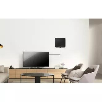 EVOLVEO Xany 2C LTE 230/5V, aktivní pokojová anténa FM/DAB+/DVB-T/T2, filtr LTE EVOLVEO Xany 2C LTE 230/5V, aktivní pokojová anténa FM/DAB+/DVB-T/T2, filtr LTE