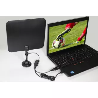 EVOLVEO Xany 2C LTE 230/5V, aktivní pokojová anténa FM/DAB+/DVB-T/T2, filtr LTE EVOLVEO Xany 2C LTE 230/5V, aktivní pokojová anténa FM/DAB+/DVB-T/T2, filtr LTE