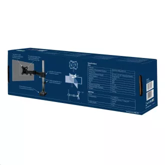 ARCTIC stolní držák Z1 (Gen.3) pro 1x LCD do 43", nosnost 15kg, USB HUB, černý (black) ARCTIC stolní držák Z1 (Gen.3) pro 1x LCD do 43", nosnost 15kg, USB HUB, černý (black)