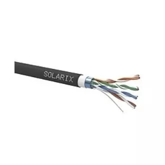 Instalační kabel Solarix venkovní FTP, Cat5E, drát, PVC+PE, dvojitý plášť, cívka 305m SXKD-5E-FTP-PVC+PE Instalační kabel Solarix venkovní FTP, Cat5E, drát, PVC+PE, dvojitý plášť, cívka 305m SXKD-5E-FTP-PVC+PE