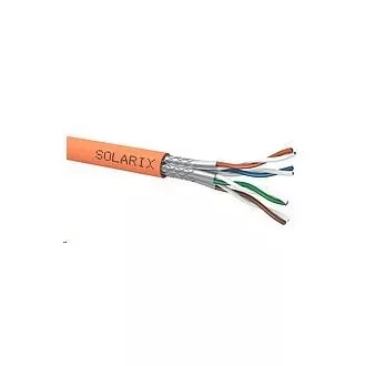 Instalační kabel Solarix SSTP, Cat7, drát, LSOH, cívka 500m SXKD-7-SSTP-LSOH Instalační kabel Solarix SSTP, Cat7, drát, LSOH, cívka 500m SXKD-7-SSTP-LSOH