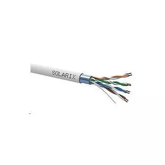 Instalační kabel Solarix FTP, Cat5E, licna, PVC, box 305m SXKL-5E-FTP-PVC-GY Instalační kabel Solarix FTP, Cat5E, licna, PVC, box 305m SXKL-5E-FTP-PVC-GY