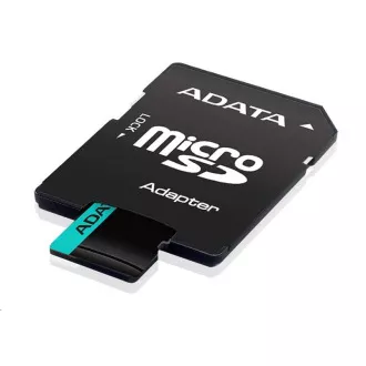 ADATA MicroSDXC karta 128GB Premier Pro UHS-I V30S (R:100/W:80 MB/s) + SD adaptér ADATA MicroSDXC karta 128GB Premier Pro UHS-I V30S (R:100/W:80 MB/s) + SD adaptér