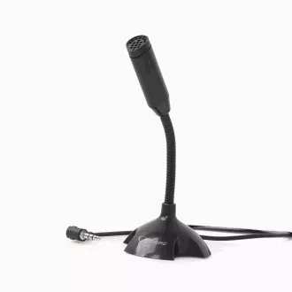GEMBIRD mikrofon na stůl MIC-D-02, černý GEMBIRD mikrofon na stůl MIC-D-02, černý