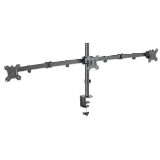 MANHATTAN Stolní držák pro 3 Monitory LCD, 13” až 27” MANHATTAN Stolní držák pro 3 Monitory LCD, 13” až 27”
