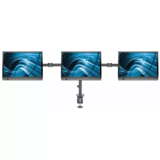 MANHATTAN Stolní držák pro 3 Monitory LCD, 13” až 27” MANHATTAN Stolní držák pro 3 Monitory LCD, 13” až 27”