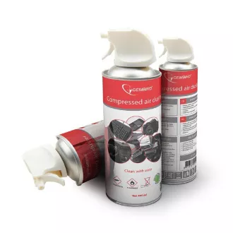 GEMBIRD Čistící spray, stlačený vzduch CK-CAD-FL400-01, 400ml GEMBIRD Čistící spray, stlačený vzduch CK-CAD-FL400-01, 400ml