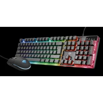 TRUST set klávesnice + myš GXT 838 Azor Gaming Combo CZ/SK TRUST set klávesnice + myš GXT 838 Azor Gaming Combo CZ/SK