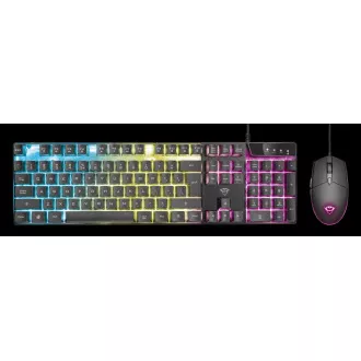TRUST set klávesnice + myš GXT 838 Azor Gaming Combo CZ/SK TRUST set klávesnice + myš GXT 838 Azor Gaming Combo CZ/SK