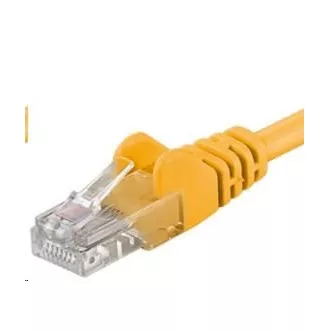 PREMIUMCORD Patch kabel UTP RJ45-RJ45 CAT5e 1.5m žlutá PREMIUMCORD Patch kabel UTP RJ45-RJ45 CAT5e 1.5m žlutá