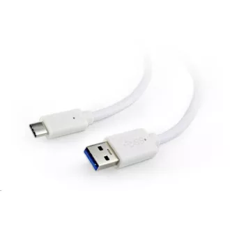 GEMBIRD Kabel USB - USB-C, 1m, bílá GEMBIRD Kabel USB - USB-C, 1m, bílá