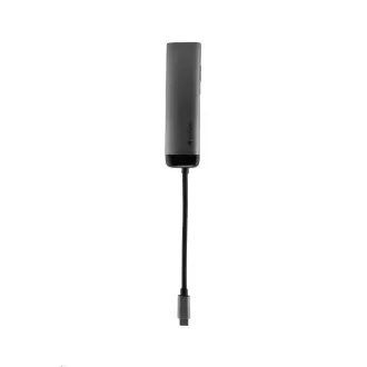 VERBATIM Dokovací stanice USB-C 4v1, 1x HDMI, 1xUSB-C, 2xUSB, šedá