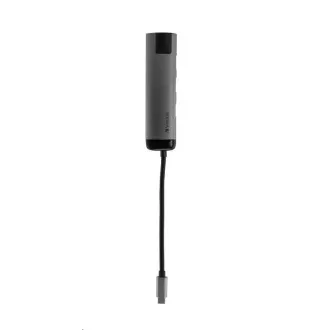VERBATIM Dokovací stanice USB-C 5v1, 1xHDMI, 1xSB-C, 2xUSB, 1xRJ45, šedá VERBATIM Dokovací stanice USB-C 5v1, 1xHDMI, 1xSB-C, 2xUSB, 1xRJ45, šedá