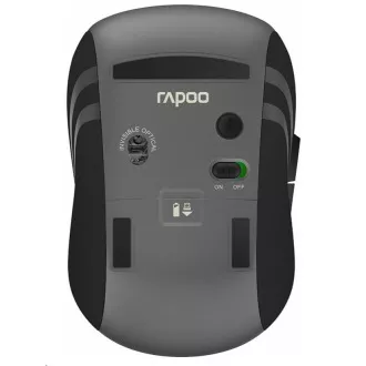RAPOO myš MT350 Multi-mode Wireless Optical Mouse, Black