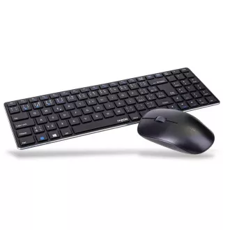 RAPOO set klávesnice+myš 9300M, Wireless Multi-Mode Slim Mouse and Ultra-Slim Keyboard, černá RAPOO set klávesnice+myš 9300M, Wireless Multi-Mode Slim Mouse and Ultra-Slim Keyboard, černá