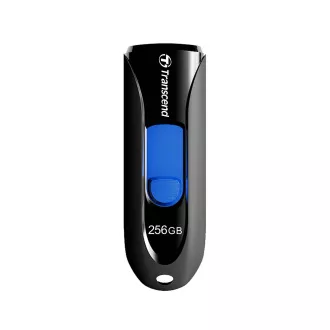 TRANSCEND Flash Disk 256GB JetFlash®790, USB 3.1 (R:100/W:40 MB/s) černá/modrá TRANSCEND Flash Disk 256GB JetFlash®790, USB 3.1 (R:100/W:40 MB/s) černá/modrá