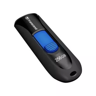 TRANSCEND Flash Disk 256GB JetFlash®790, USB 3.1 (R:100/W:40 MB/s) černá/modrá TRANSCEND Flash Disk 256GB JetFlash®790, USB 3.1 (R:100/W:40 MB/s) černá/modrá