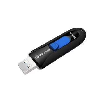 TRANSCEND Flash Disk 256GB JetFlash®790, USB 3.1 (R:100/W:40 MB/s) černá/modrá TRANSCEND Flash Disk 256GB JetFlash®790, USB 3.1 (R:100/W:40 MB/s) černá/modrá