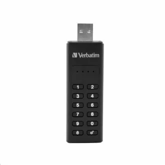 VERBATIM USB 3.0 Drive 128 GB - Keypad Secure (R:160/W:150 MB/s) GDPR